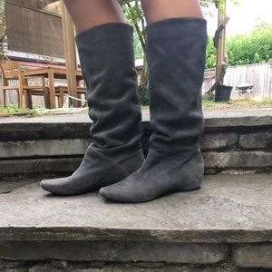 Kenneth Cole Reaction- Slouchy Suede boots Size 8